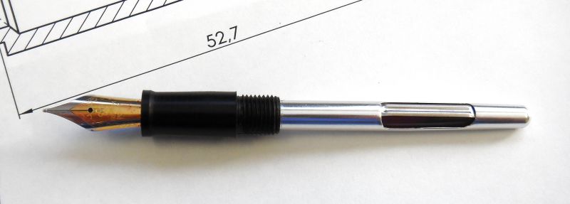 Blue Pearl Prototype Pen No 4